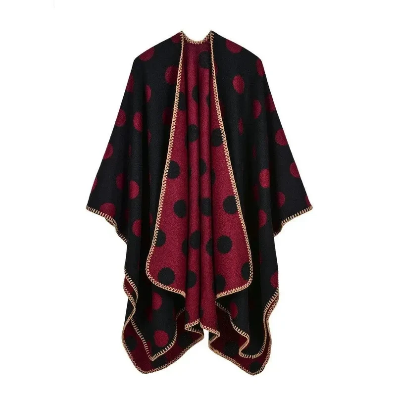 Poncho femme tout doux