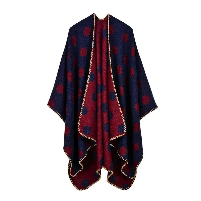 Poncho femme tout doux