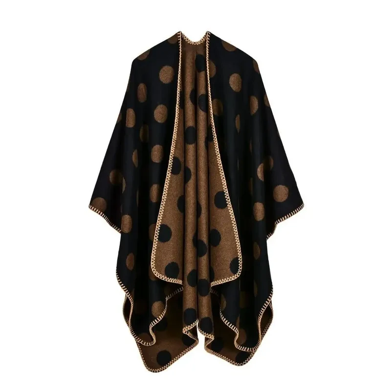 Poncho femme tout doux