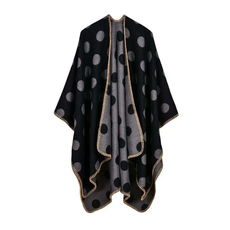 Poncho femme tout doux