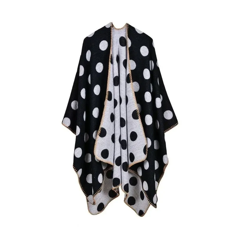 Poncho femme tout doux