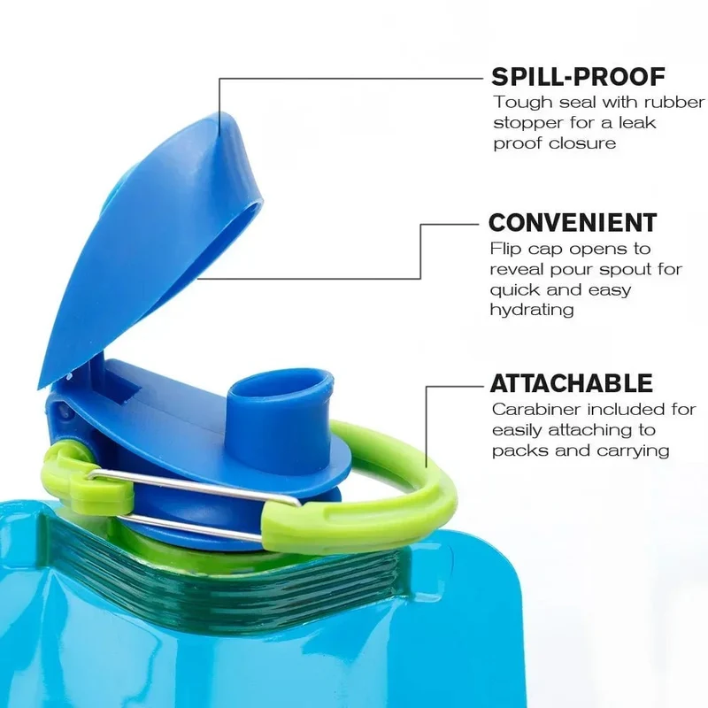 Sac d'hydratation pliable ultraléger 700ML "Tamsha Outdoor - Water bag"