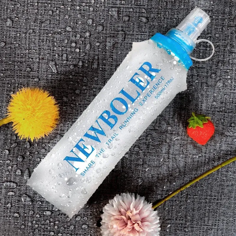 Flasque à eau souple pour la randonnée, running et trail "NEWBOLER - BOT003 series"
