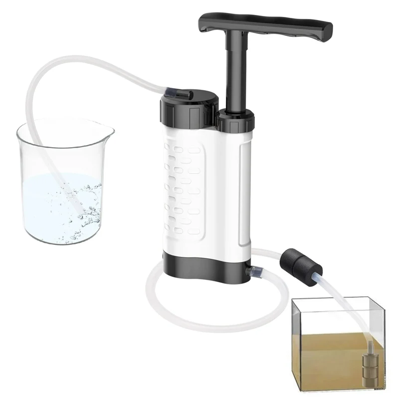Système de Filtration / purificateur d'eau avec pompe manuelle 0.01 microns 230g "Tomshoo Outdoor - TM240-LS"