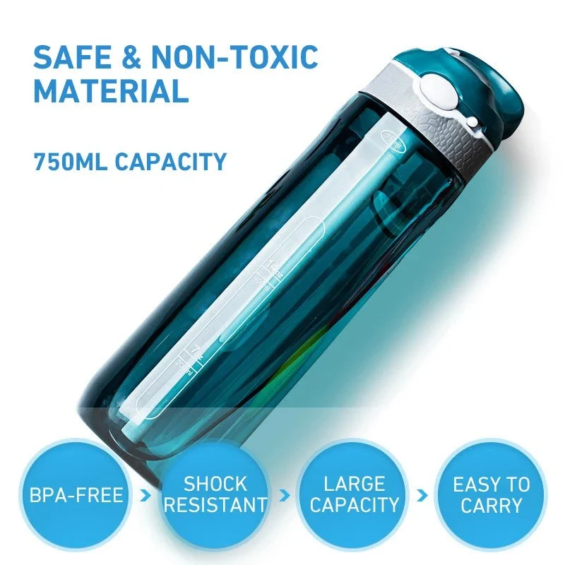 Gourde filtrante / purificateur d'eau de 0,1 micron 750ML "Westtune - WS150"