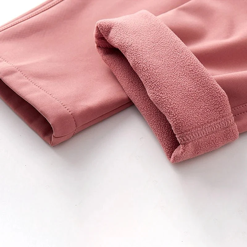 Pantalon / jogging hiver imperméable en polaire pour femme "LNGXO - 23759B"