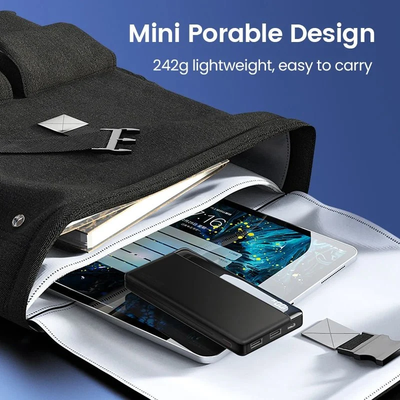 Batterie externe / power bank 10000 mAh 250g "MOVESPEED - K10"