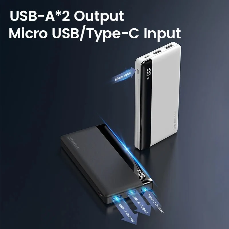 Batterie externe / power bank 10000 mAh 250g "MOVESPEED - K10"