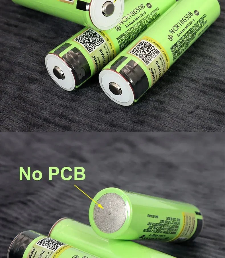 Batterie au Lithium Rechargeable 3.7V, 3400mah, 18650 "Liitokala - NCR18650B"