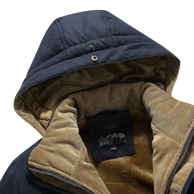 Parka polaire / manteau d'hiver pour homme 1,2kg "CHAIFENKO - Classic Outdoor"