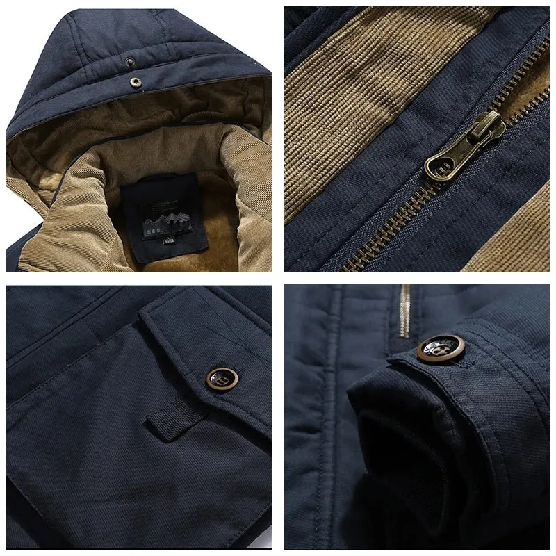Parka polaire / manteau d'hiver pour homme 1,2kg "CHAIFENKO - Classic Outdoor"