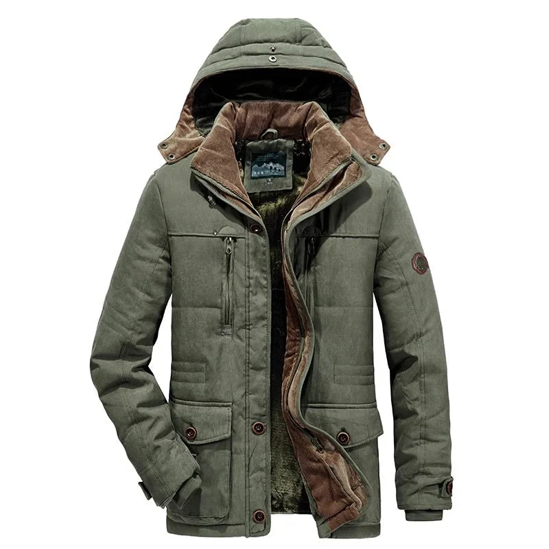 Parka polaire / manteau d'hiver pour homme 1,2kg "CHAIFENKO - Classic Outdoor"