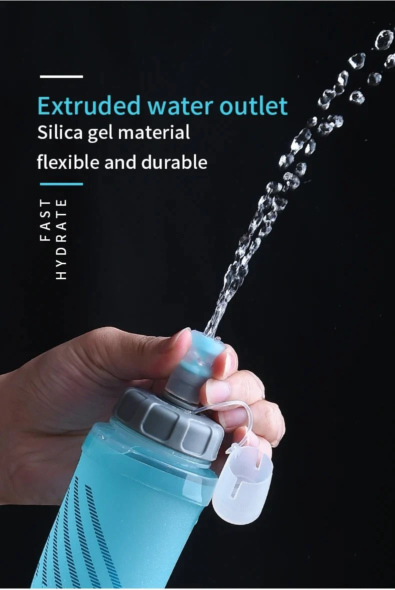 Flasque running d'hydratation sans BPA 48g avec bouchon à tirer ou rotatif 500ML "AONIJIE - SAFE SD24"