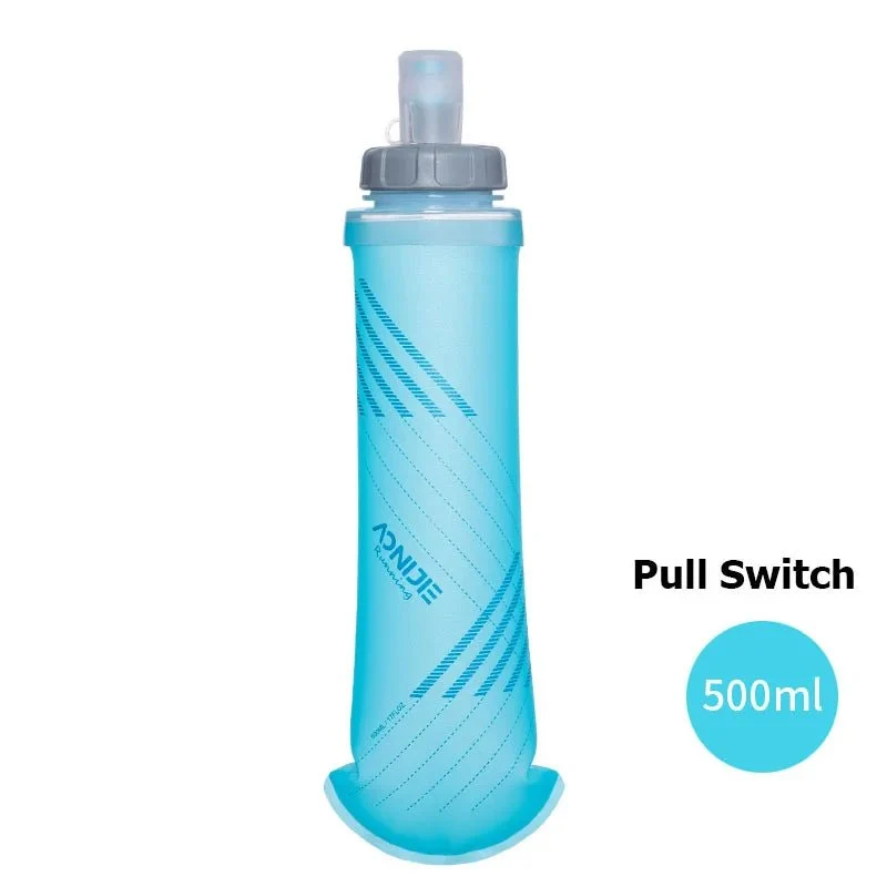 Flasque running d'hydratation sans BPA 48g avec bouchon à tirer ou rotatif 500ML "AONIJIE - SAFE SD24"