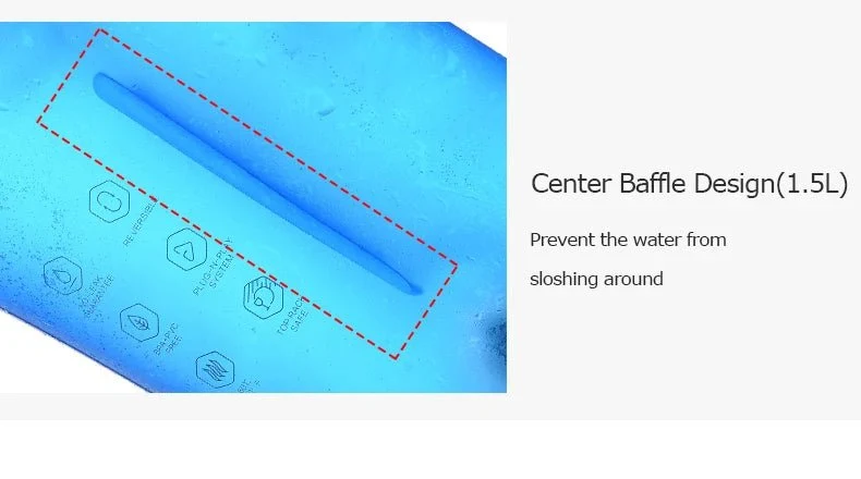 Poche à eau / réservoir d'hydratation sans BPA randonnée course à partir de 1,5L / 110g " Aonijie - SD62"