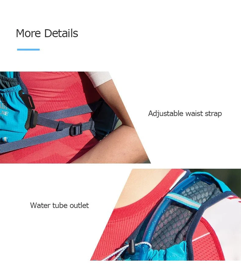 Sac d'hydratation pour le trail et la course à pied AGILE WRAP 5L 167g "AONIJIE - C9102"