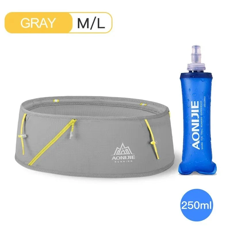 Ceinture de course d'hydratation pour le trail / running / marathon avec support pour téléphone portable "AONIJIE - W8101"