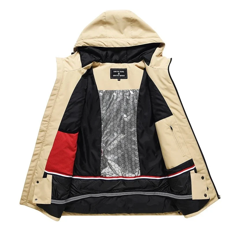 Parka de ski / snowboard veste imperméable d'hiver -30°C unisexe "Artic Queen - Ski combi 381"