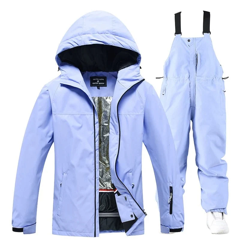 Parka de ski / snowboard veste imperméable d'hiver -30°C unisexe "Artic Queen - Ski combi 381"