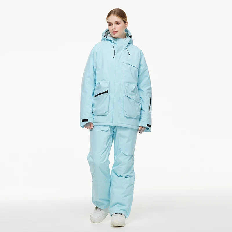 Parka de ski / snowboard veste imperméable d'hiver unisexe -30°C "ARCTIC QUEEN - Ski Combi 2026"