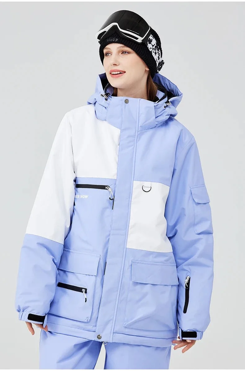 Parka de ski / snowboard veste imperméable d'hiver -30°C unisexe "Artic Queen - Ski combi 389"