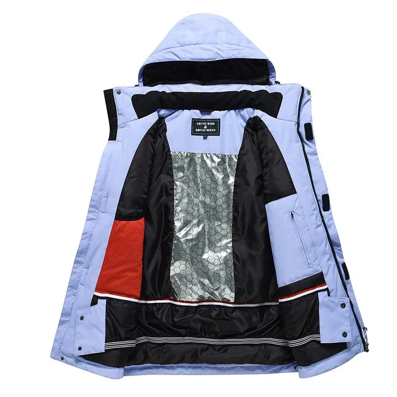 Parka de ski / snowboard veste imperméable d'hiver -30°C unisexe "Artic Queen - Ski combi 389"
