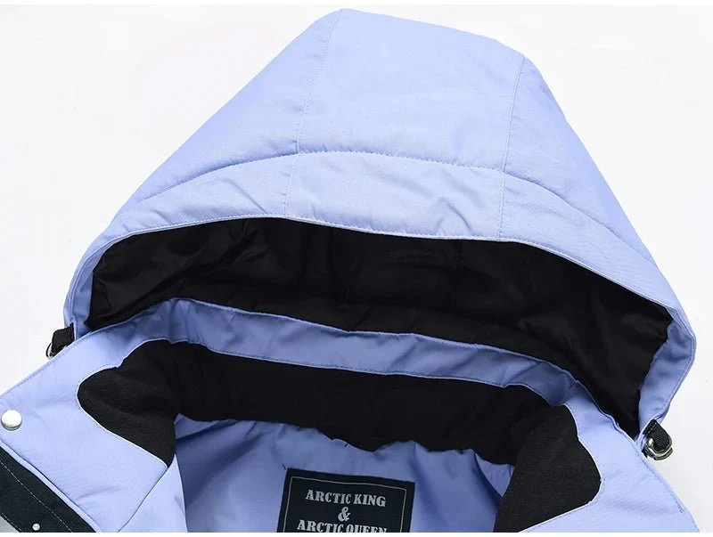 Parka de ski / snowboard veste imperméable d'hiver -30°C unisexe "Artic Queen - Ski combi 389"