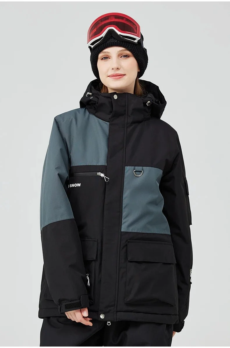 Parka de ski / snowboard veste imperméable d'hiver -30°C unisexe "Artic Queen - Ski combi 389"