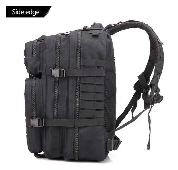 Sac à dos tactique, survie, EDC, bushcraft, chasse 900D avec système Molle "QT & QY - 3P Tactical Backpack 50L"