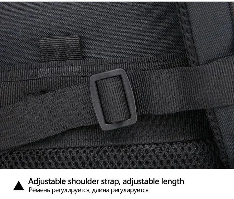Sac à dos tactique, survie, EDC, bushcraft, chasse 900D avec système Molle "QT & QY - 3P Tactical Backpack 50L"