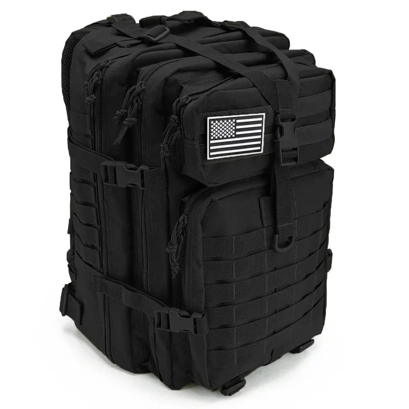 Sac à dos tactique, survie, EDC, bushcraft, chasse 900D avec système Molle "QT & QY - 3P Tactical Backpack 50L"
