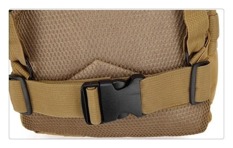 Sac à dos tactique, survie, EDC, bushcraft, chasse 900D avec système Molle "QT & QY - 3P Tactical Backpack 30L"