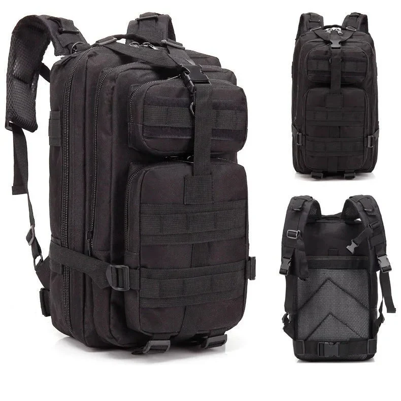 Sac à dos tactique, survie, EDC, bushcraft, chasse 900D avec système Molle "QT & QY - 3P Tactical Backpack 30L"