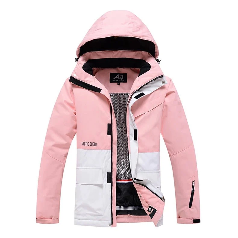 Parka de ski / snowboard veste imperméable d'hiver -30°C unisexe "ARCTIC QUEEN - Ski Combi 1331"