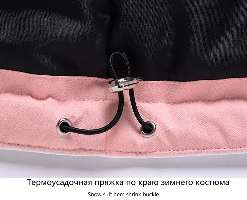 Parka de ski / snowboard veste imperméable d'hiver -30°C unisexe "ARCTIC QUEEN - Ski Combi 1331"