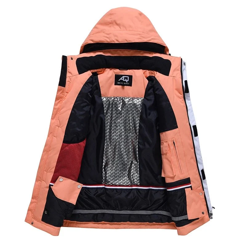 Parka de ski / snowboard veste imperméable d'hiver -30°C unisexe "ARCTIC QUEEN - Ski Combi 1331"