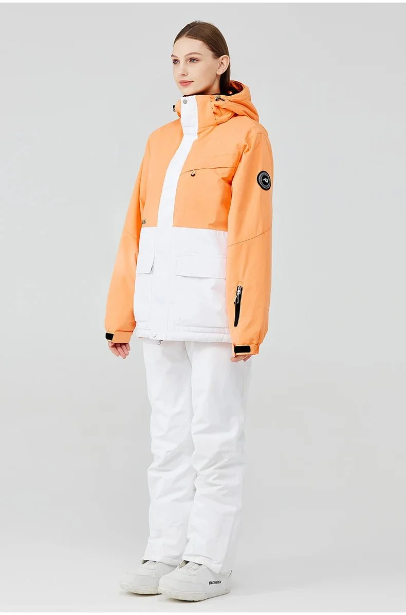 Parka de ski / snowboard veste imperméable d'hiver -30°C unisexe "ARCTIC QUEEN - Ski Combi 1331"