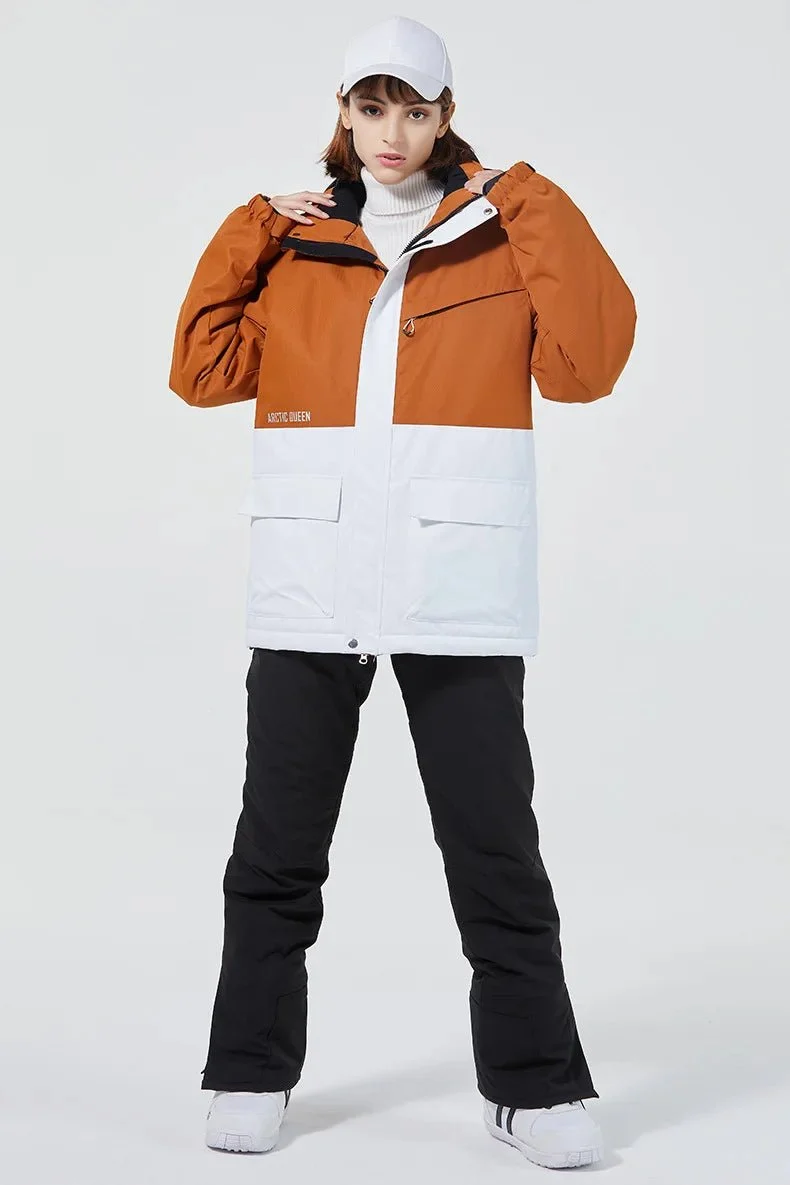 Parka de ski / snowboard veste imperméable d'hiver -30°C unisexe "ARCTIC QUEEN - Ski Combi 1331"