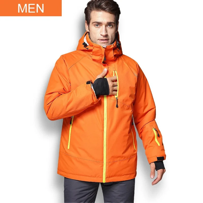 Veste de ski / manteau d'hiver chaud & imperméable pour homme "COPOZZ – SPT Ski suit"
