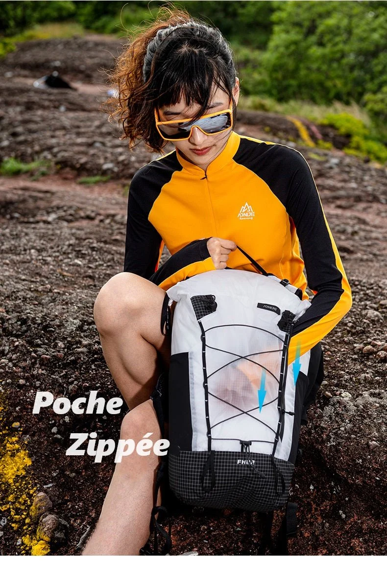 Sac à dos ultraléger 22L pour le trail et la randonnée en montagne "Aonijie - C9115"