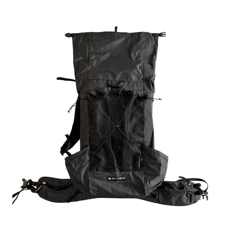 Sac à dos ultraléger / ultralight backpack 35L + 10L avec tissu imperméable UHMWPE 1kg "3F Ul Gear - Tianshan 45L"