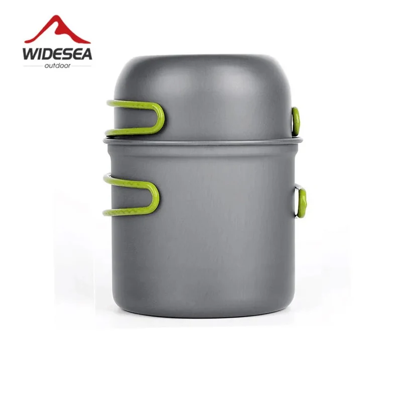 Popote en alliage d'aluminium pour le camping & bivouac "Widesea - WSC-101"