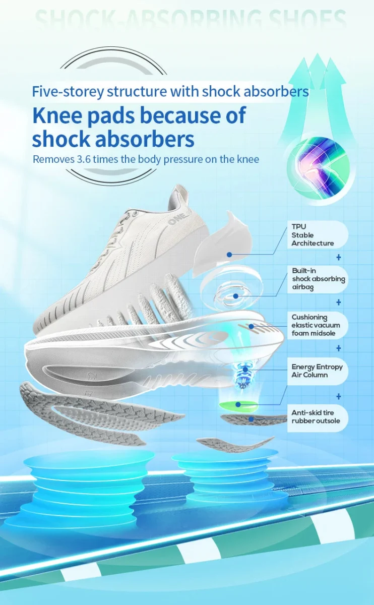 Chaussures de course, running, athlétisme O-Suspension Technology pour Homme "ONEMIX - Bumper Elite 3.0"