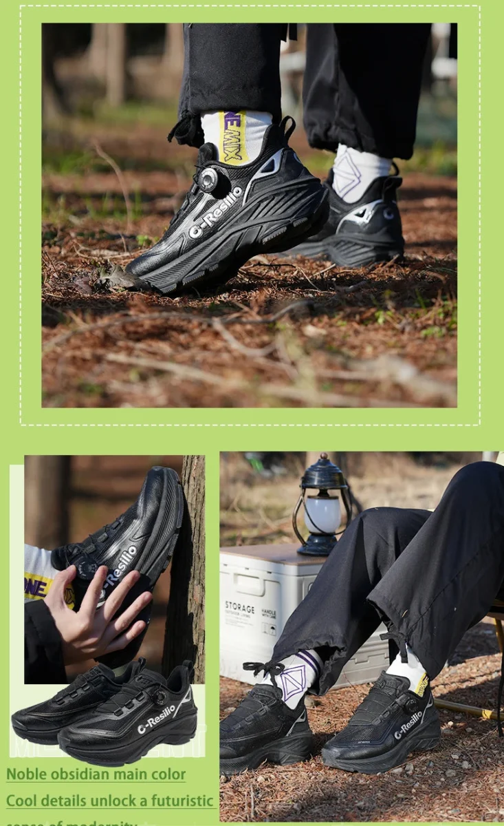 Chaussures de randonnée / marche avec Static Waterproof & Dynamic Confort System unisexe "ONEMIX - O-Resilio Nature Z series"