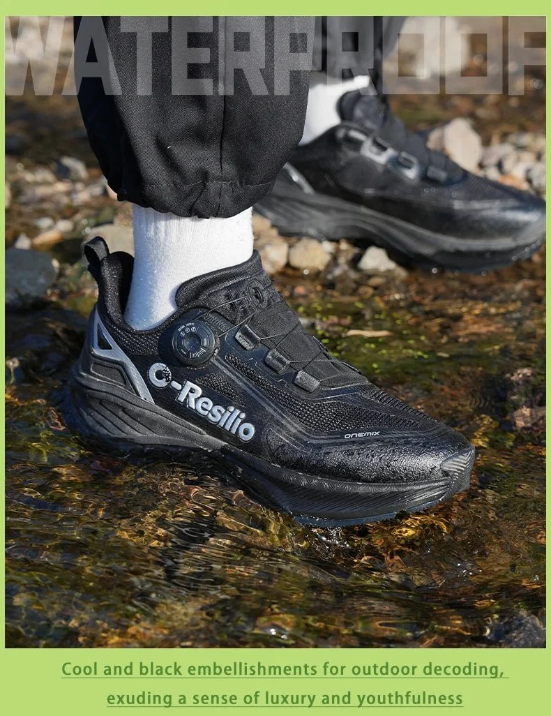 Chaussures de randonnée / marche avec Static Waterproof & Dynamic Confort System unisexe "ONEMIX - O-Resilio Nature Z series"