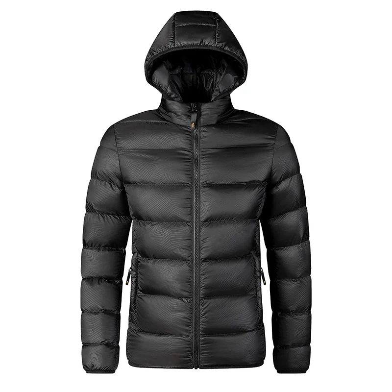 Doudoune synthétique / parka hiver avec capuche pour homme "Lzlltt - 102"