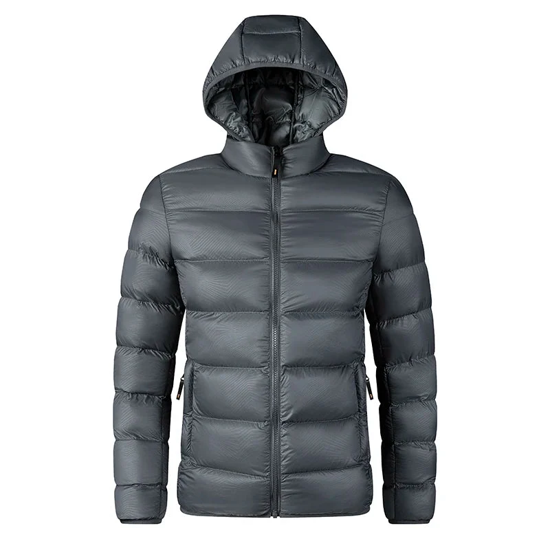Doudoune synthétique / parka hiver avec capuche pour homme "Lzlltt - 102"