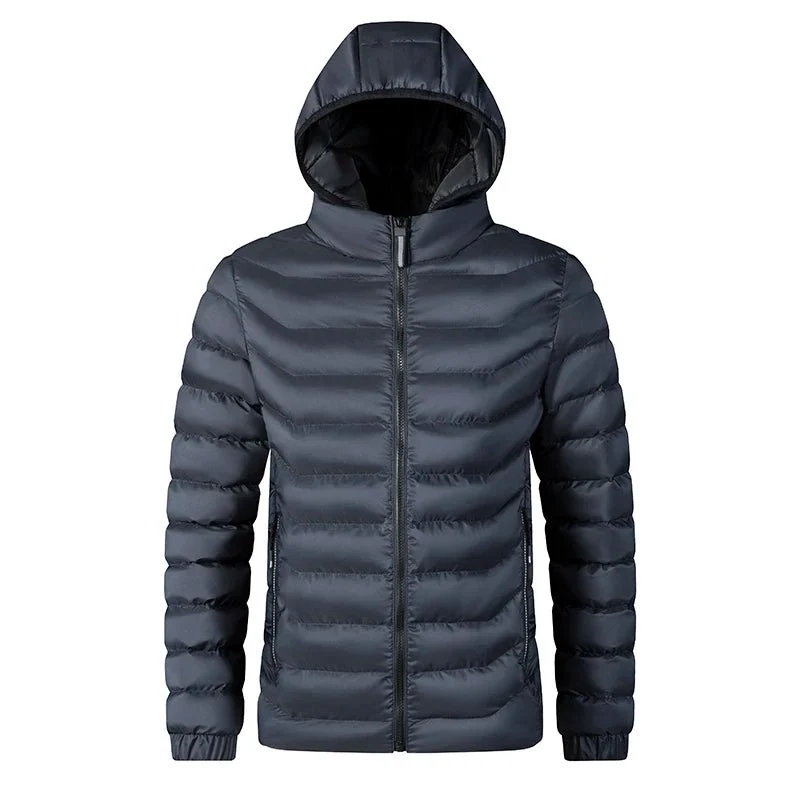 Doudoune synthétique / parka hiver avec capuche pour homme "Lzlltt - 102"