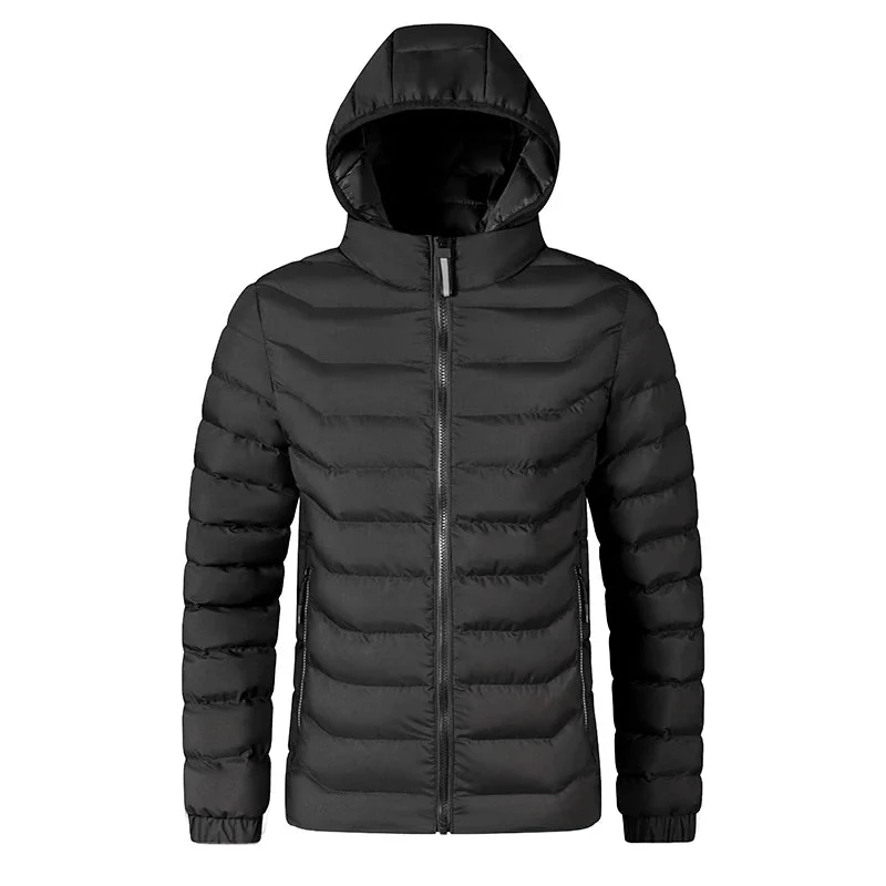 Doudoune synthétique / parka hiver avec capuche pour homme "Lzlltt - 102"