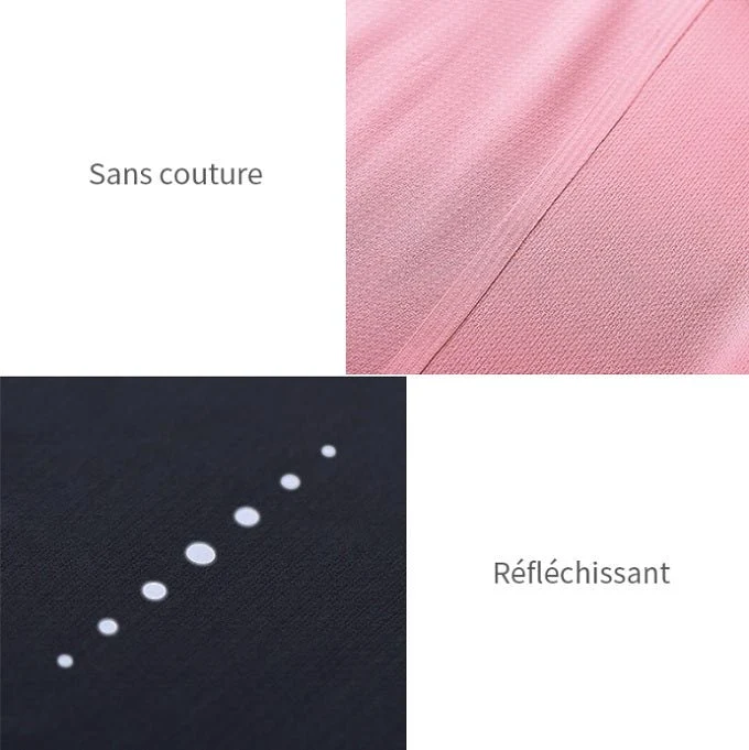 T-shirt à séchage rapide à manches courtes pour femme "AONIJIE - FW5117"
